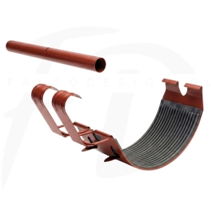 Złączka rynny stalowa Inguri ⌀ 125 kolor ceglasty